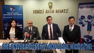 EGE ÜNİVERSİTESİ GV OKULLARI DENİZLİ’DE