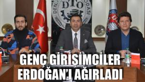 GENÇ GİRİŞİMCİLER ERDOĞAN’I AĞIRLADI