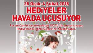 HEDİYELER HAVADA UÇUŞUYOR