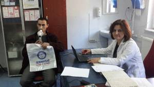 İLÇE HALKI SAĞLIK TARAMASINDAN GEÇİYOR