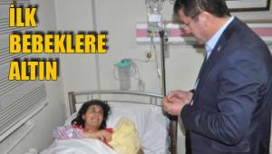 İLK BEBEKLERE ALTIN