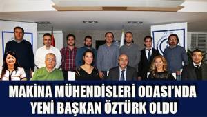 MMO’DA YENİ BAŞKAN ÖZTÜRK OLDU
