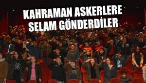 SARAYKÖYLÜ MİNİKLER AFRİN KAHRAMANLARINI UNUTMADI