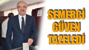 SEMERCİ GÜVEN TAZELEDİ