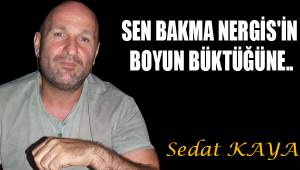 SEN BAKMA NERGİS'İN BOYUN BÜKTÜĞÜNE..