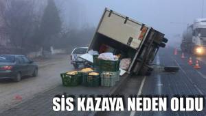 SİS KAZAYA NEDEN OLDU