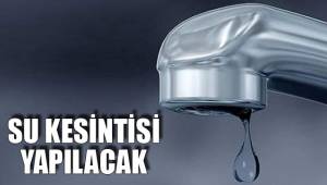 SU KESİNTİSİ YAPILACAK
