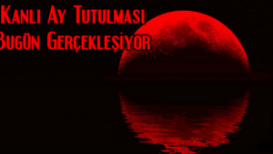 Süper Mavi Kanlı Ay tutulması başladı
