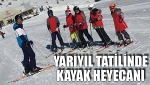 YARIYIL TATİLİNDE KAYAK HEYECANI