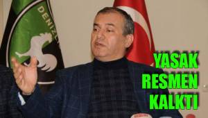 YASAK RESMEN KALKTI