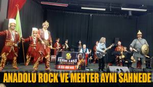 ANADOLU ROCK VE MEHTER AYNI SAHNEDE