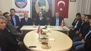 BAŞKAN AKYOL VE MECLİS ÜYELERİ KIZILCABÖLÜKLÜLER VAKFIN'DA