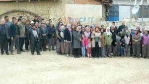 ÇİVRİL’DE KANALİZASYON İSYANI
