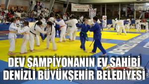 DEV ŞAMPİYONANIN EV SAHİBİ DENİZLİ BÜYÜKŞEHİR BELEDİYESİ