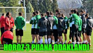 HOROZ 3 PUANA ODAKLANDI