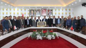 İLÇE YÖNETİMLERİNDEN ZİYARET