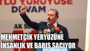 MEHMETÇİK YERYÜZÜNE İNSANLIK VE BARIŞ SAÇIYOR