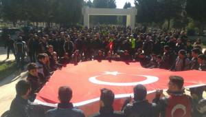 MOTORSİKLETLİLERDEN AFRİN’E DESTEK