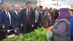 SARAYKÖY PAZARYERİ AÇILDI