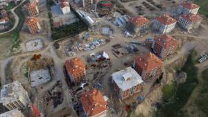 Sarayköy TOKİ konutları yükseliyor