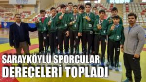 SARAYKÖYLÜ SPORCULAR DERECELERİ TOPLADI