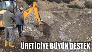 ÜRETİCİYE BÜYÜK DESTEK