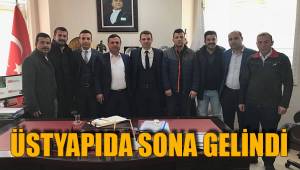 ÜSTYAPIDA SONA GELİNDİ