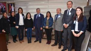VERGİ DAİRESİNDEN BAŞKAN ŞEVKAN'A ZİYARET
