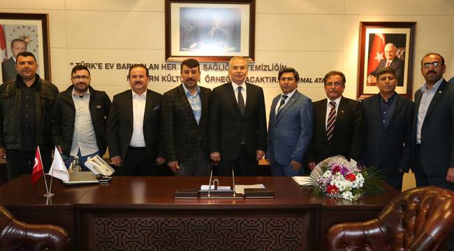 AFYONKARAHİSARLILAR DERNEĞİ’NDEN BAŞKAN ZOLAN’A ZİYARET