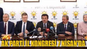 AK PARTİ İL KONGRESİ 7 NİSAN'DA