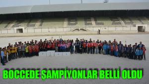BOCCEDE ŞAMPİYONLAR BELLİ OLDU