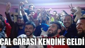ÇAL GARASI KENDİNE GELDİ