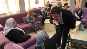 CHP MERKEZEFENDİ ÖRGÜTÜ HUZUREVİNDE
