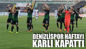 DENİZLİSPOR HAFTAYI KARLI KAPATTI