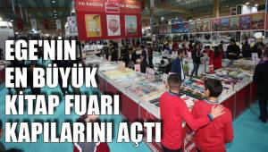 EGE'NİN EN BÜYÜK KİTAP FUARI KAPILARINI AÇTI
