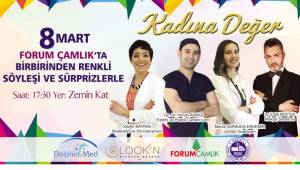 Forum Çamlık’tan dolu dolu Kadınlar Günü programı