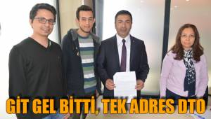 GİT GEL BİTTİ, TEK ADRES DTO
