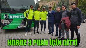 HOROZ 3 PUAN İÇİN GİTTİ