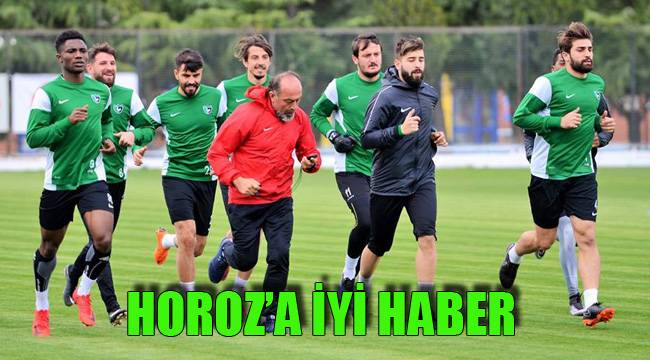 HOROZ’A İYİ HABER