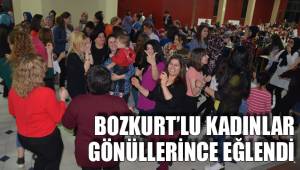KADINLAR GÖNÜLLERİNCE EĞLENDİ