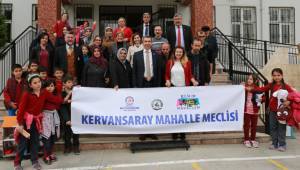 KERVANSARAY'DA MAHALLE MECLİSİ SEVİNCİ