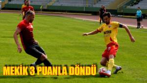 MEKİK 3 PUANLA DÖNDÜ