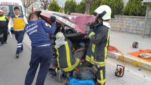 Merkezefendi’de kaza: 6 yaralı