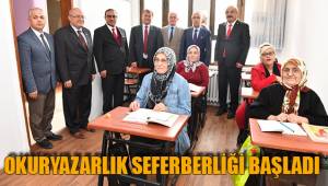 OKURYAZARLIK SEFERBERLİĞİ BAŞLADI