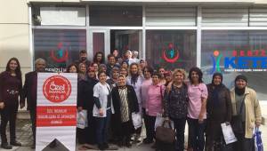 Özel insanlar ve anneleri kanser taramasından geçti