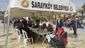 ŞEHİTLER İÇİN PİLAV VE LOKMA HAYRI YAPILDI