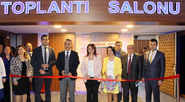 Servergazi Devlet Hastanesi toplantı salonu açıldı