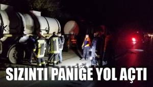 SIZINTI PANİĞE YOL AÇTI