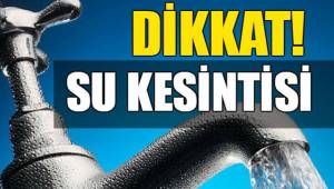 SU KESİNTİSİ YAPILACAK