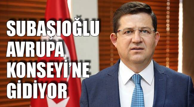 SUBAŞIOĞLU AVRUPA KONSEYİ’NE GİDİYOR
